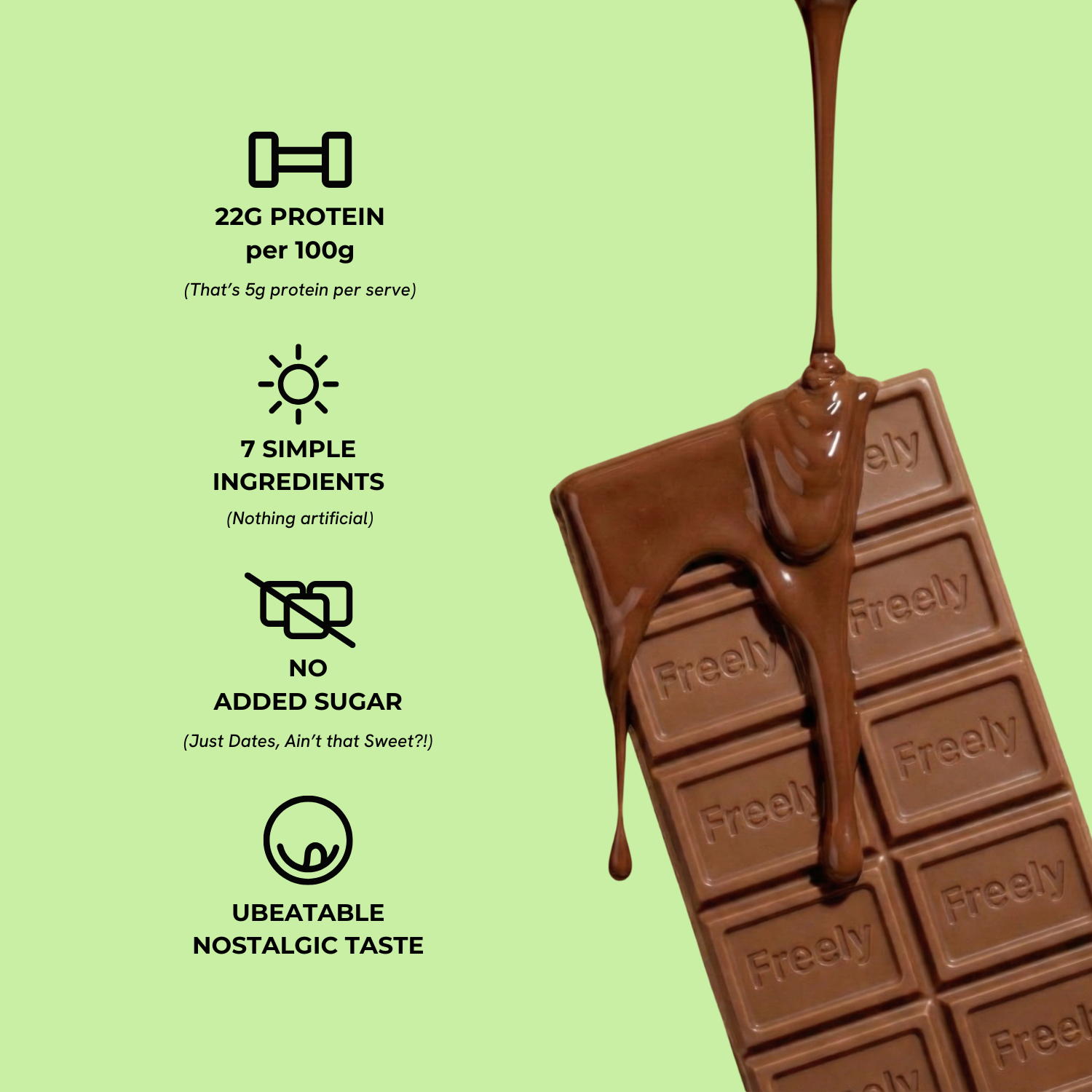 Milk Almond Crunch Chocolate Bar