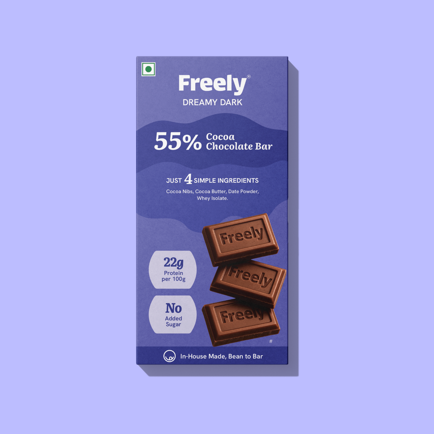 Dreamy Dark 55% Cocoa Chocolate Bar