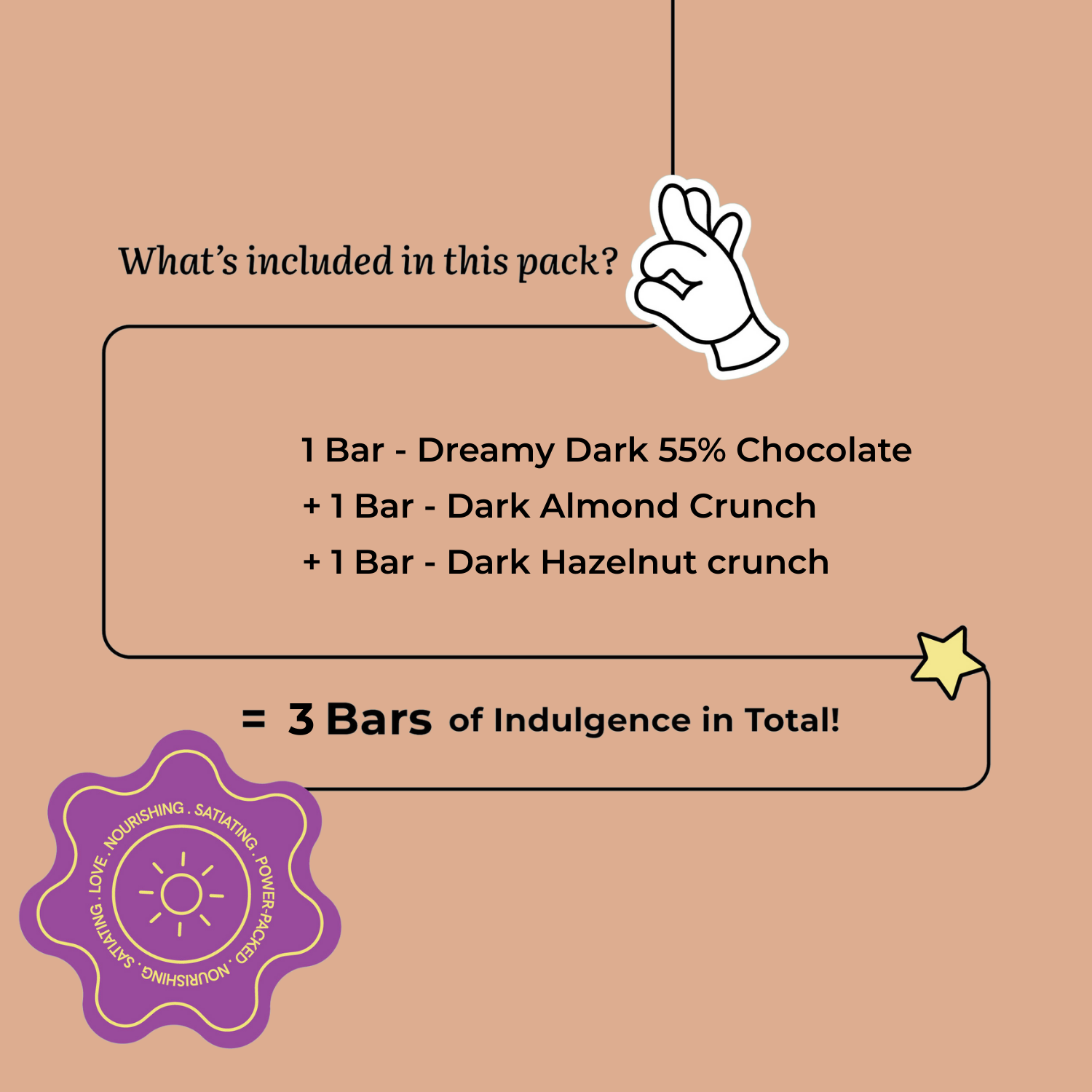 Assorted Dark 55% Chocolate Pack