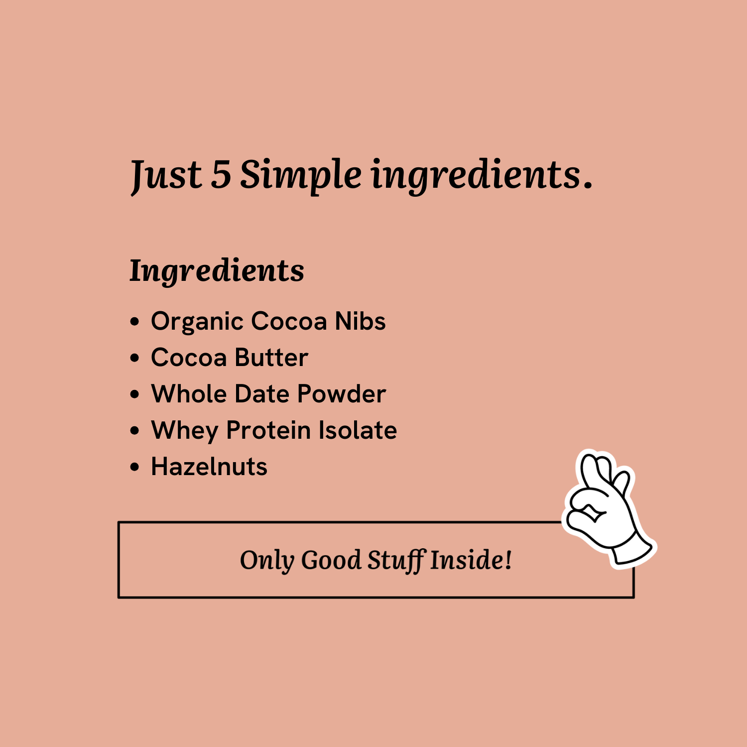 Dark Hazelnut Crunch Chocolate Bar