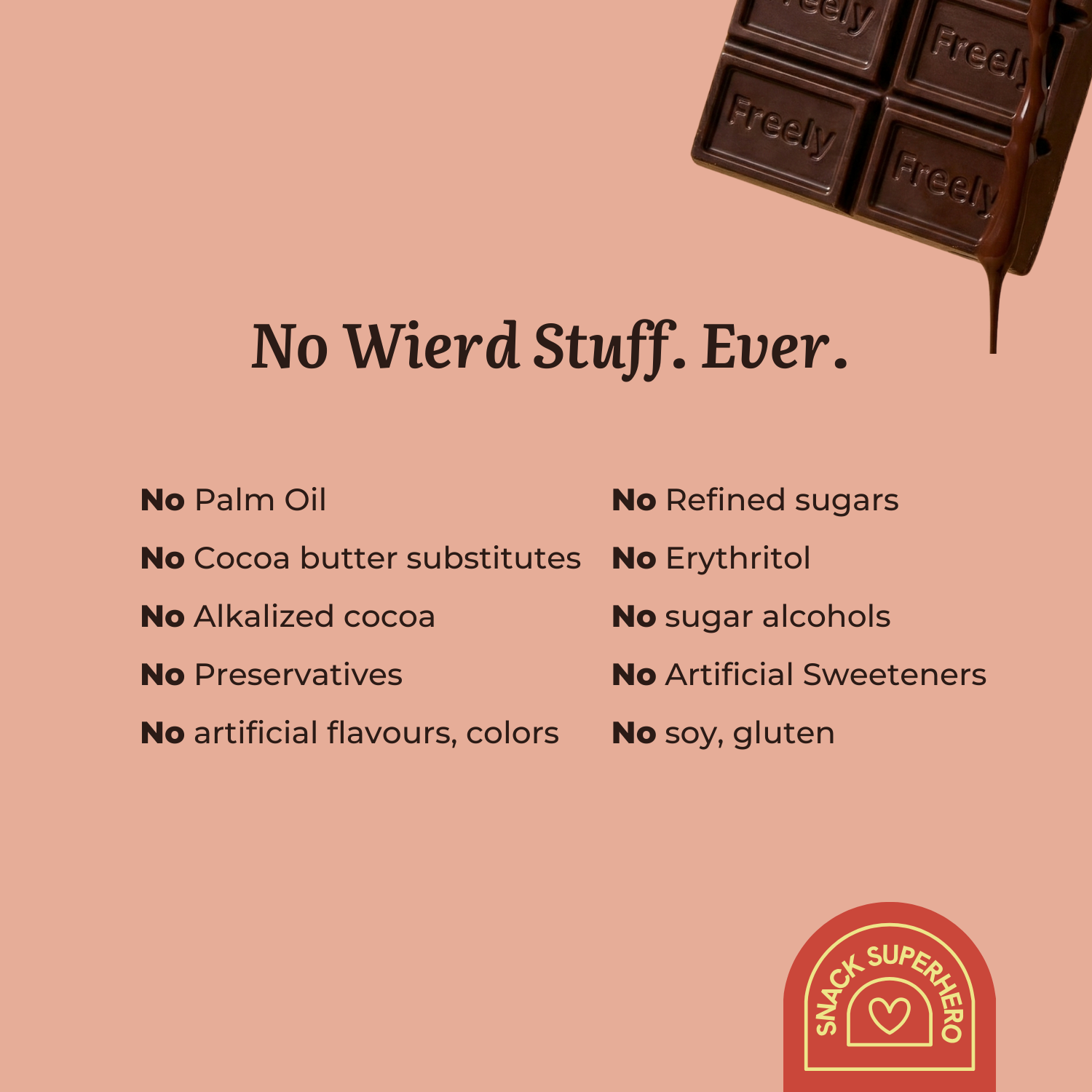 Dark Hazelnut Crunch Chocolate Bar